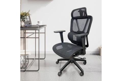 Cadeira de Escritório Ergonômica Python Fly em Malha